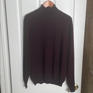 NWT - GERANI - Burgundy Turtleneck.